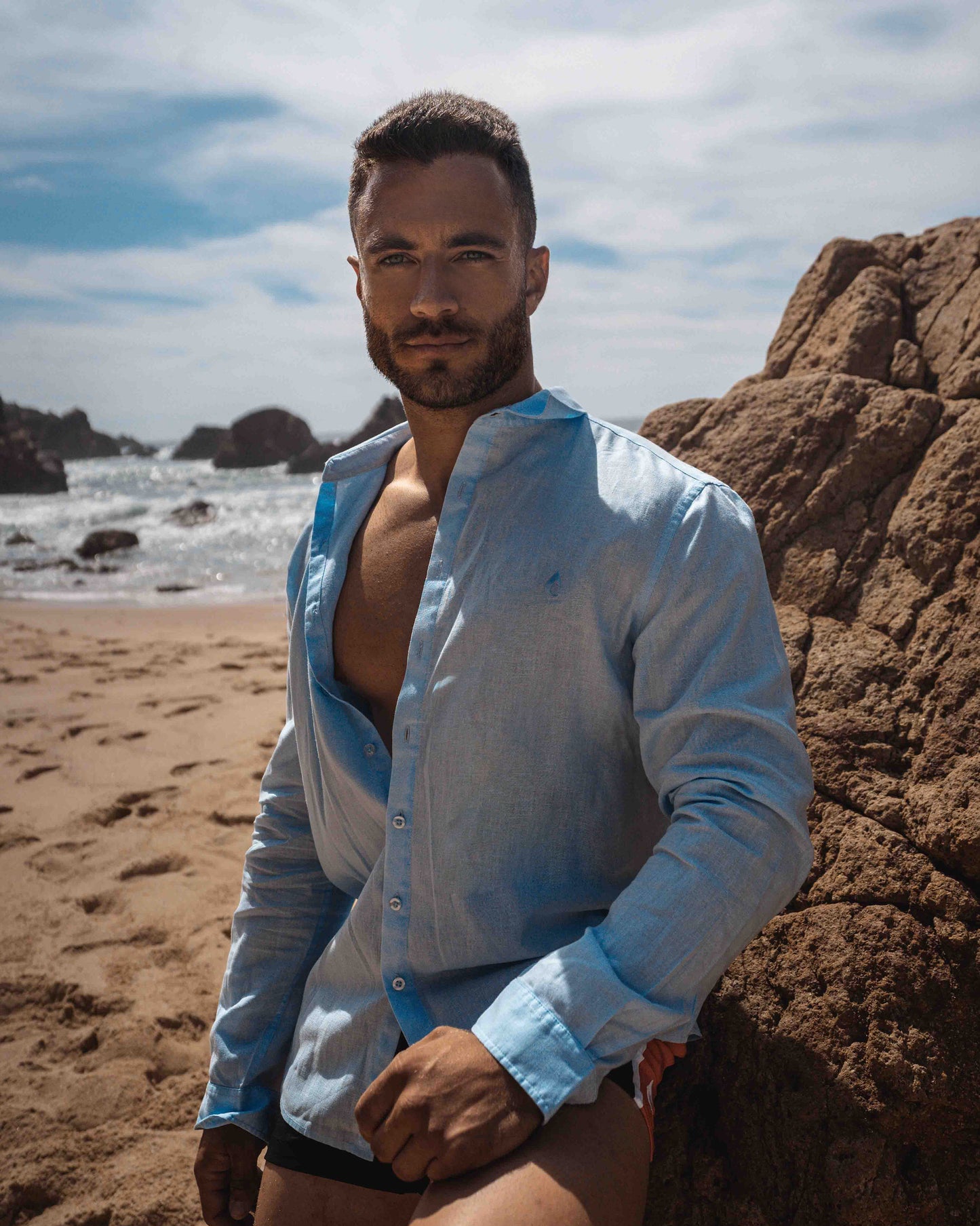 LONG SLEEVE LINEN SHIRT