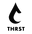logo of THRST - Your Ultimate Destination for Fitness, Swim & Activewear