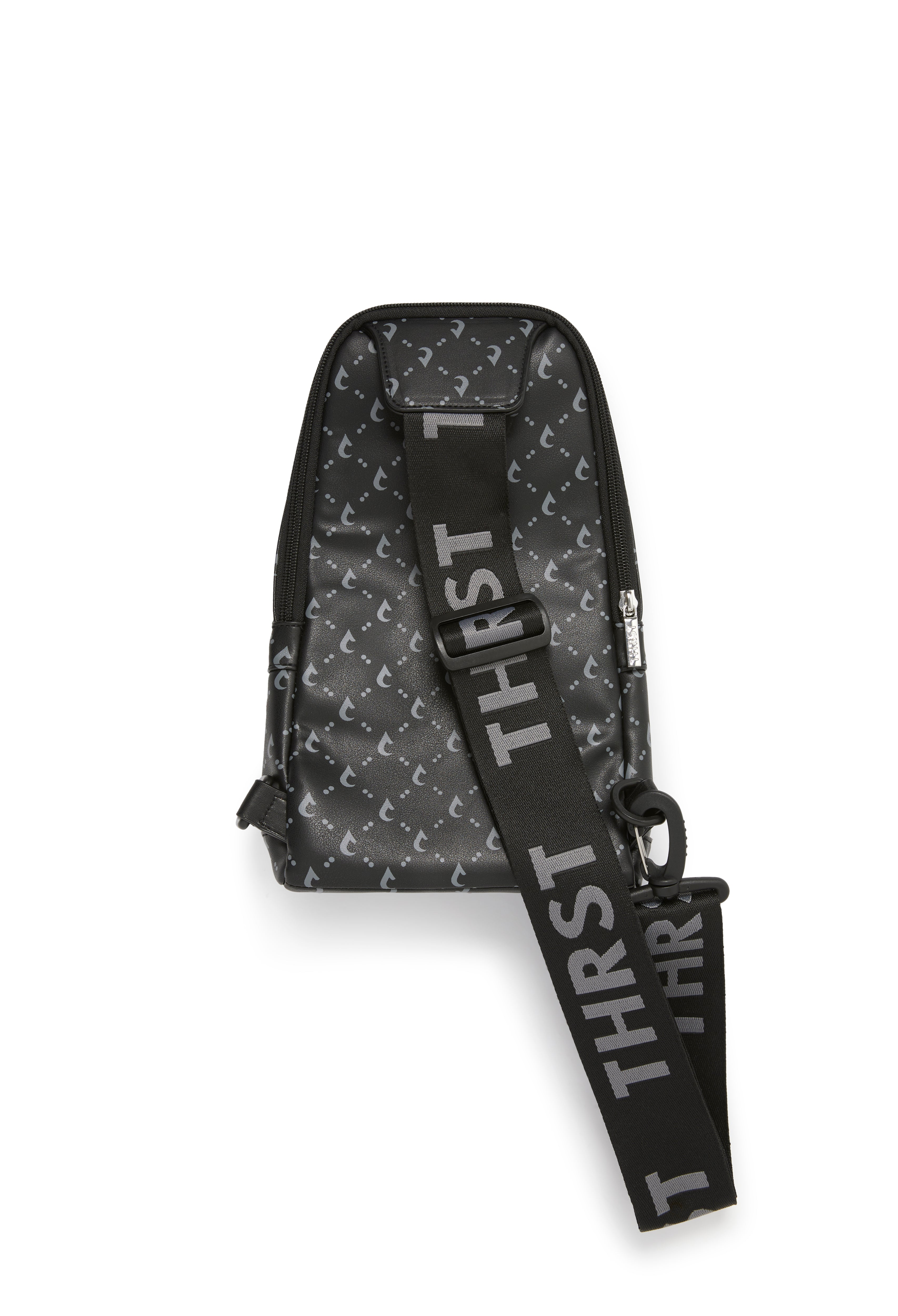 Shop Goldlion Leather Unisex Side Bag, 33cm, Black | Dragon Mart UAE